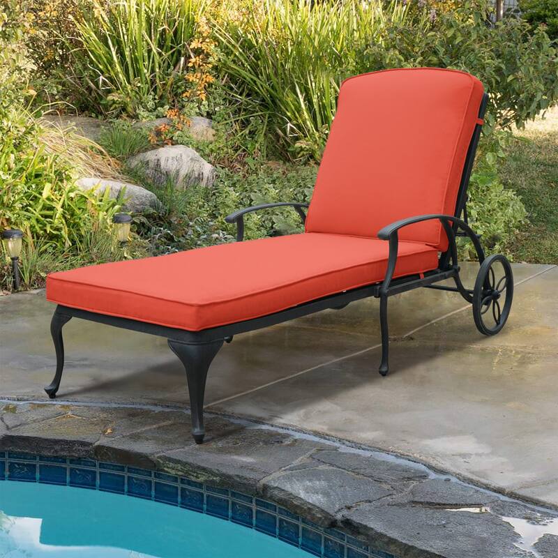 Aluminum Reclining Outdoor Chaise Lounge