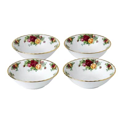 Old Country Roses Bowl Set/4
