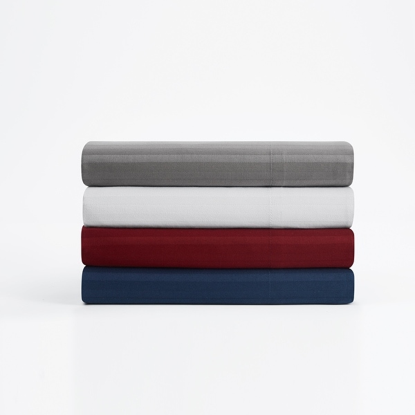 Royal Velvet Signature Dobby Stripe Sheet Set - On Sale - Bed Bath