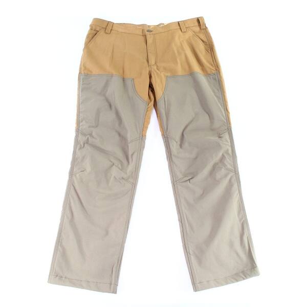 Shop Carhartt Men Pants Brown 42x32 Straight Leg Rugged Upland Field Work On Sale Overstock 30312306