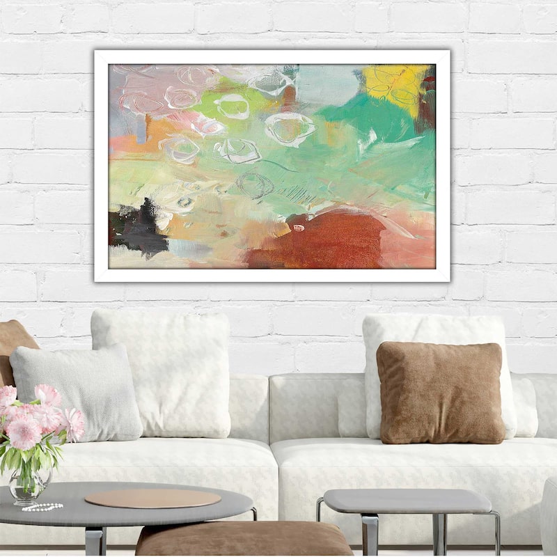 "Summer Rising III Crop" Print on Acrylic