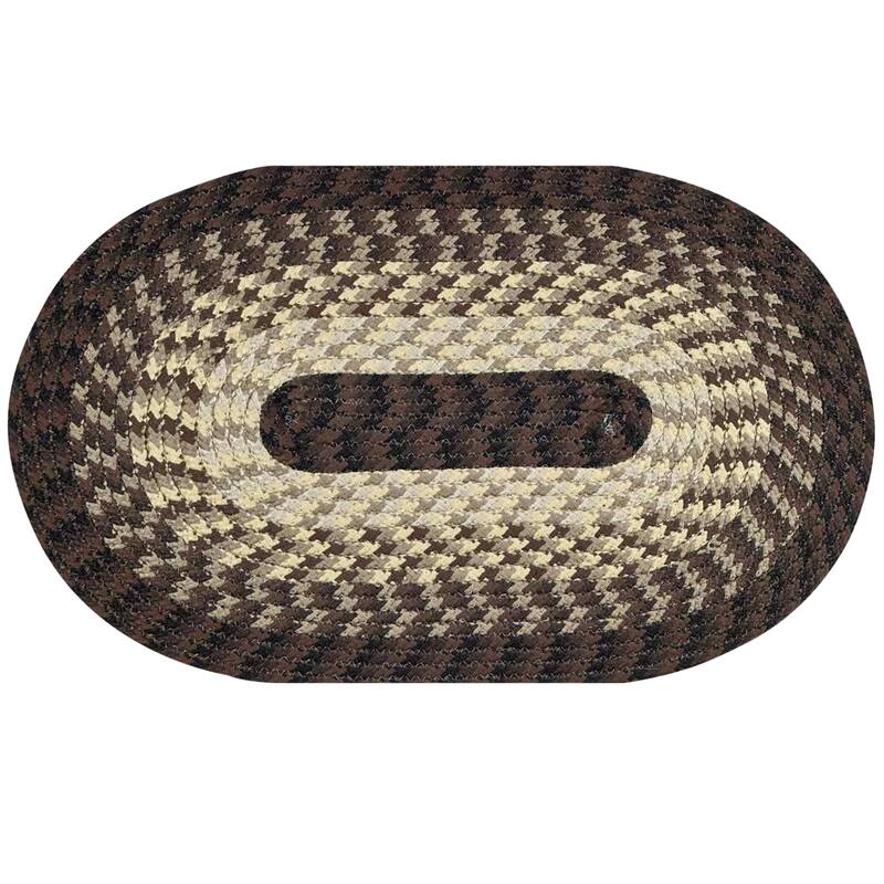 Better Trends Alpine Braid 100% Polypropylene Stain-resistant & Double-Sided Reversible Durable Indoor Area Utility Rug