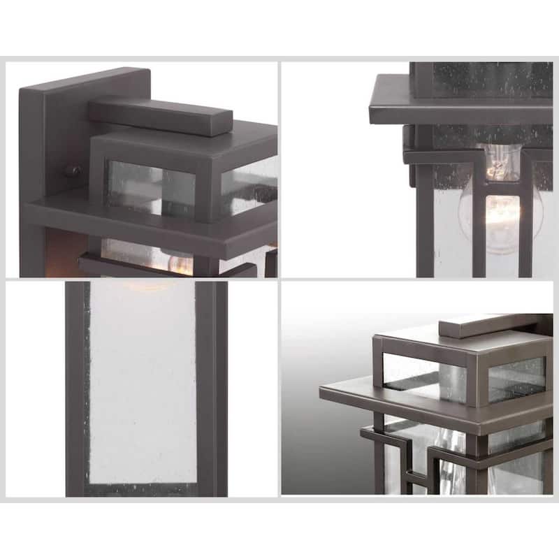 Progress Lighting Boxwood Single Light 12" Tall Outdoor Wall Sconce