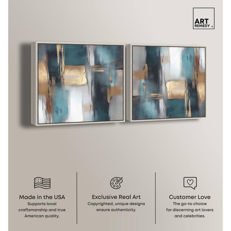 Beige and Cream I Canvas by Art Remedy