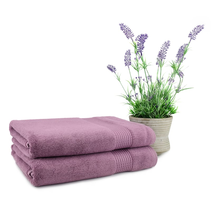 East'N Blue Lara Turkish Cotton Bath Towel (Pack of 2)