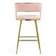 preview thumbnail 6 of 8, 26'' Counter Height Bar Stools Corduroy Kitchen Island (Set of 2)