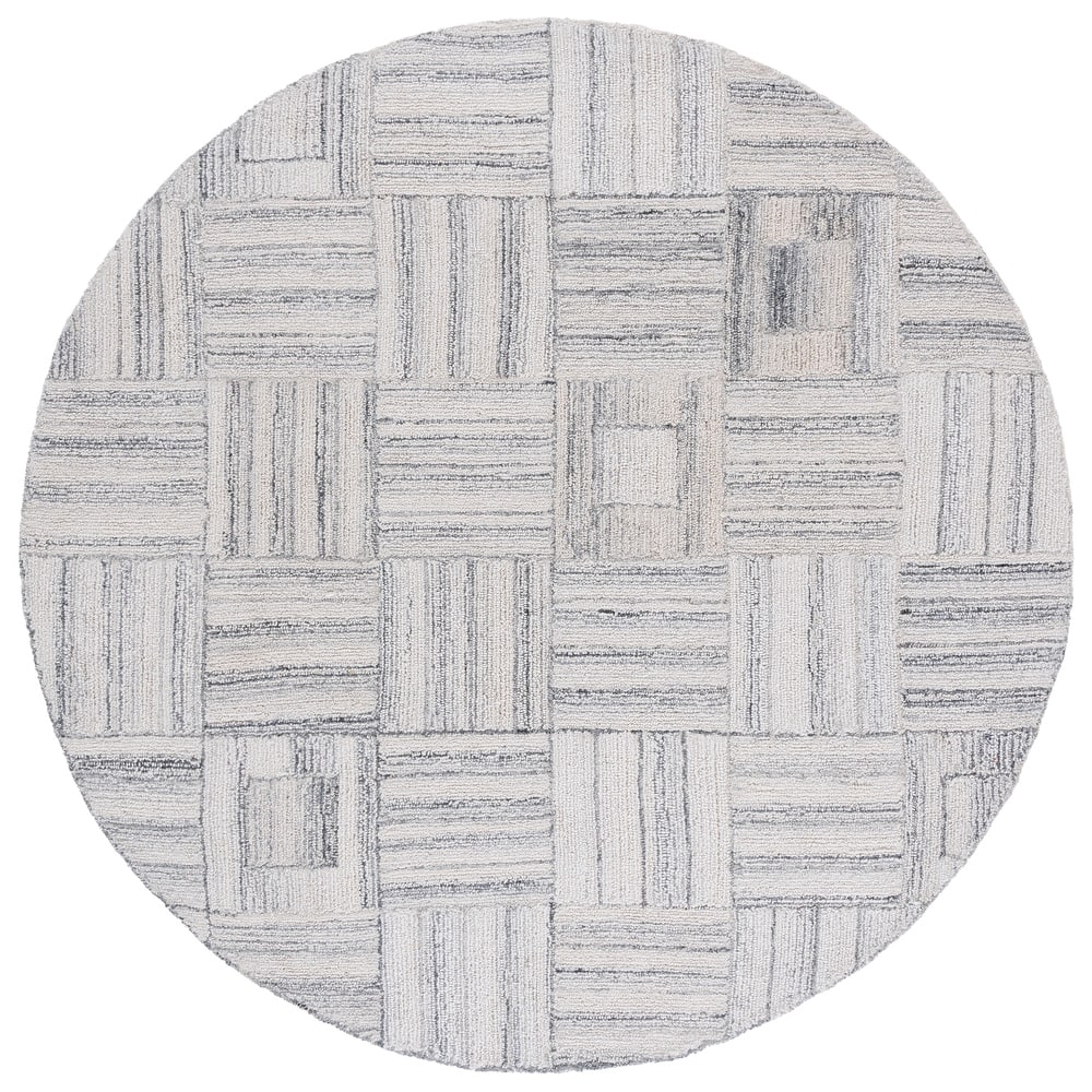 SAFAVIEH Handmade Abstract Sylvelin Contemporary Wool Rug