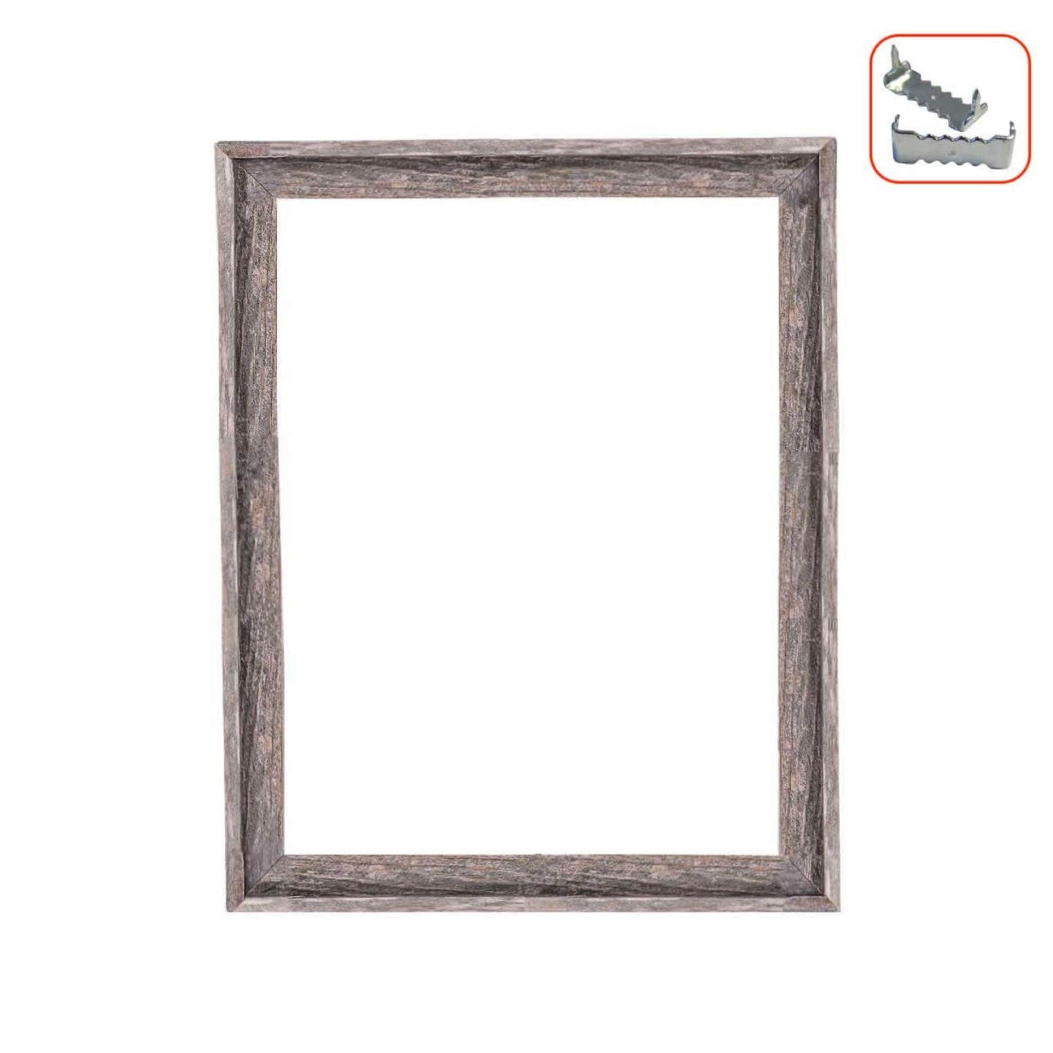 18X24 Weathered Grey Picture Frame With Sawtooth Hangers 18X24 Weathered Grey Picture Frame With Sawtooth Hangers