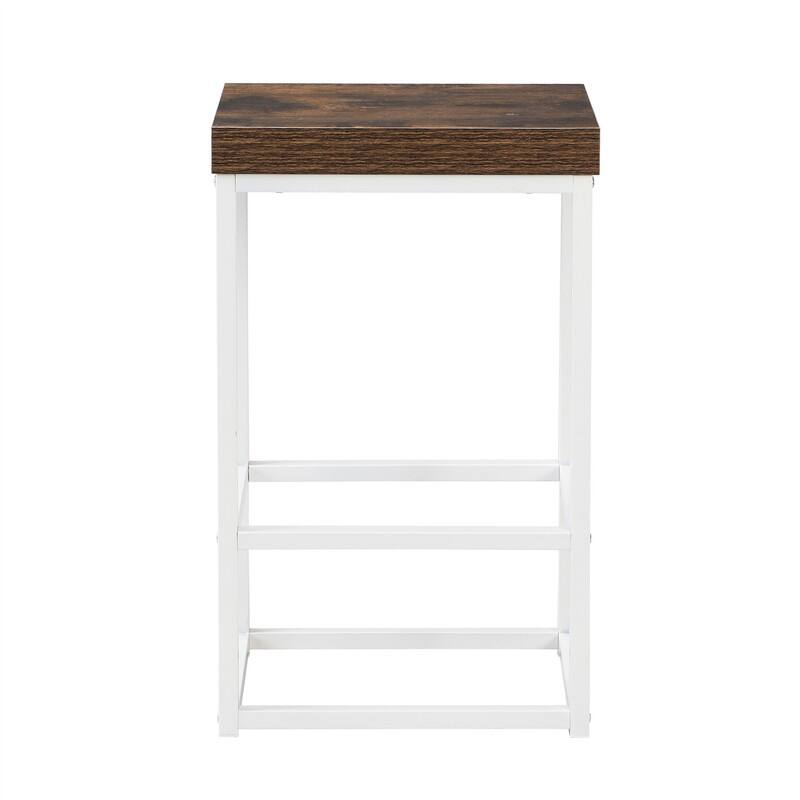 3-Piece Kitchen Island Set with Drop Leaf and 2 Seatings, Dining Table Set with Storage Cabinet, Drawers and Towel Rack