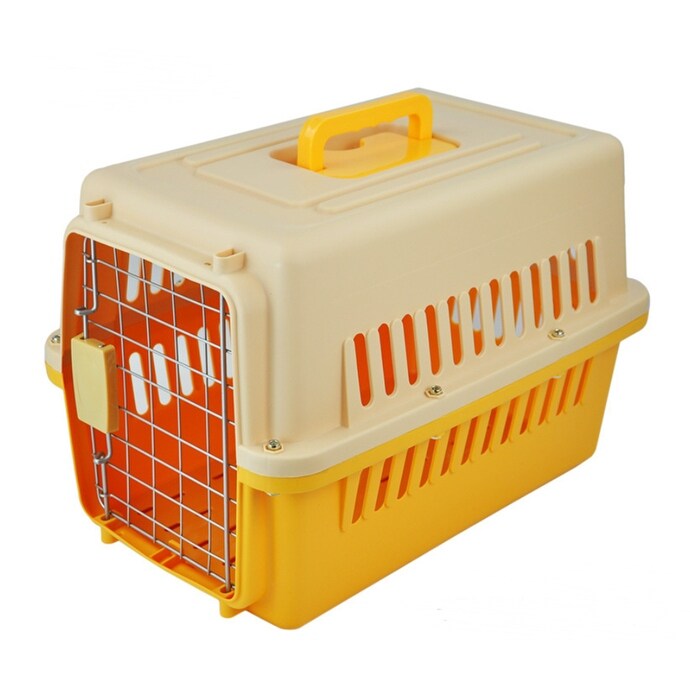plastic animal carrier