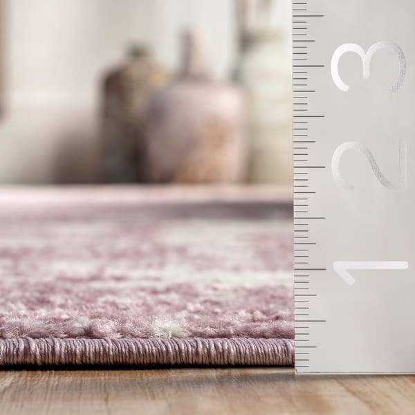 dimension image slide 4 of 5, Nuloom Stacy Contemporary Abstract Area Rug