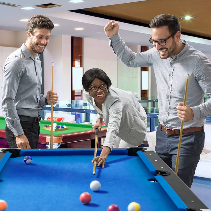 Goplus 6 FT Billiard Table 76 Inch Foldable Pool Table Perfect for - See Details