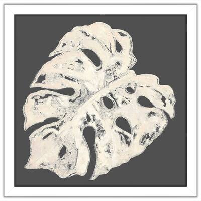 "Sophisticated Palm Leaf II (Square)" Print on Acrylic