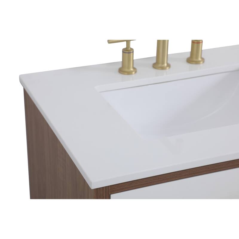 Nautical 18 - 30 Inch Single Bathroom Vanity