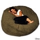 preview thumbnail 100 of 108, Bean Bag Chair 5-foot Memory Foam Removable Cover Bean Bags