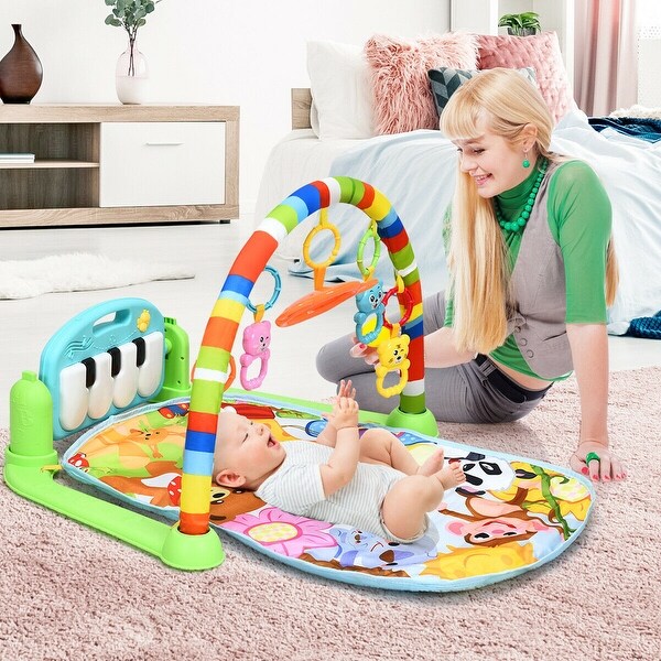 baby play mat with piano