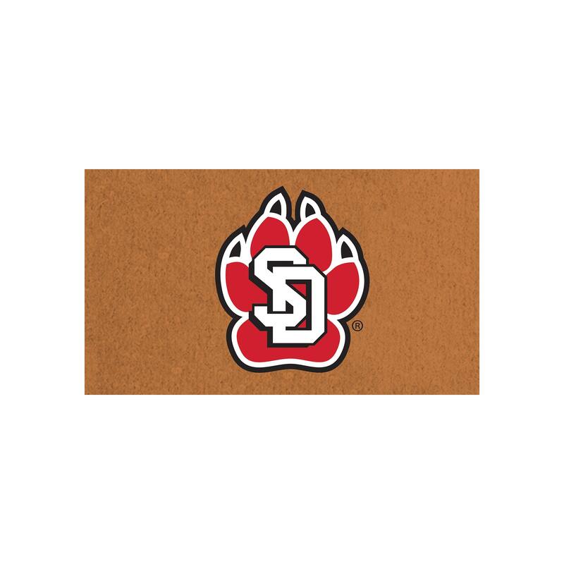 University of South Dakota Full Color Indoor/Outdoor Coir Mat - 28" x 16"
