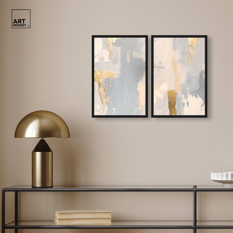 Gilded Driftwood II Canvas Set of 2 by Art Remedy