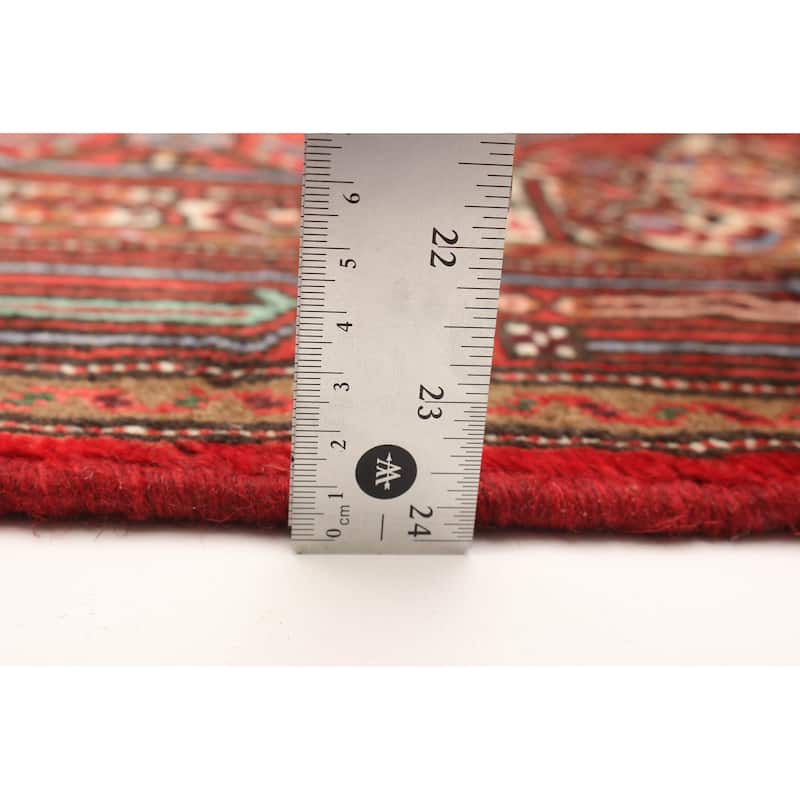 ECARPETGALLERY Hand-knotted Konya Anatolian Red Wool Rug - 2' 9" x 9' 5"
