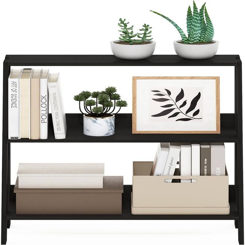 Ladder Bookcase Display Shelf