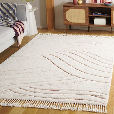 SAFAVIEH Hand-Tufted Vermont Dzidra Transitional Wool Rug