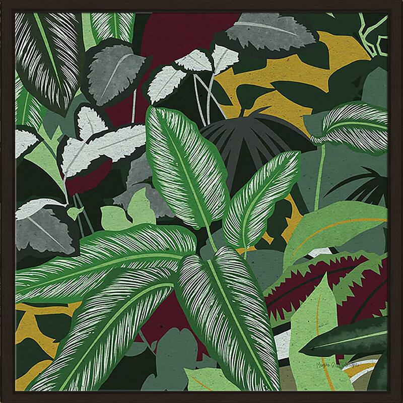 "Jungle Safari II" Print on Floating Canvas