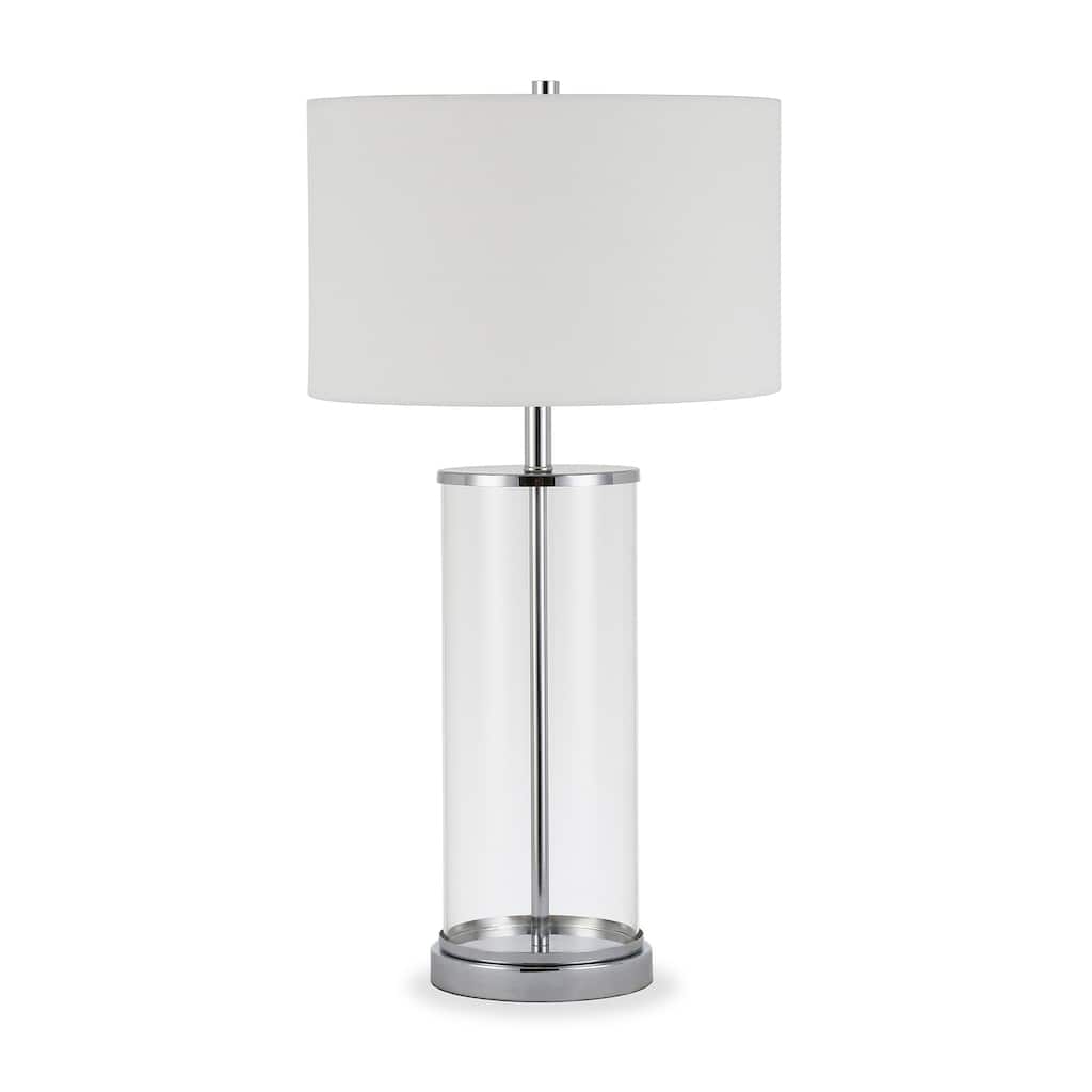 Rowan 28" Tall Table Lamp with Fabric Shade - 28" Tall