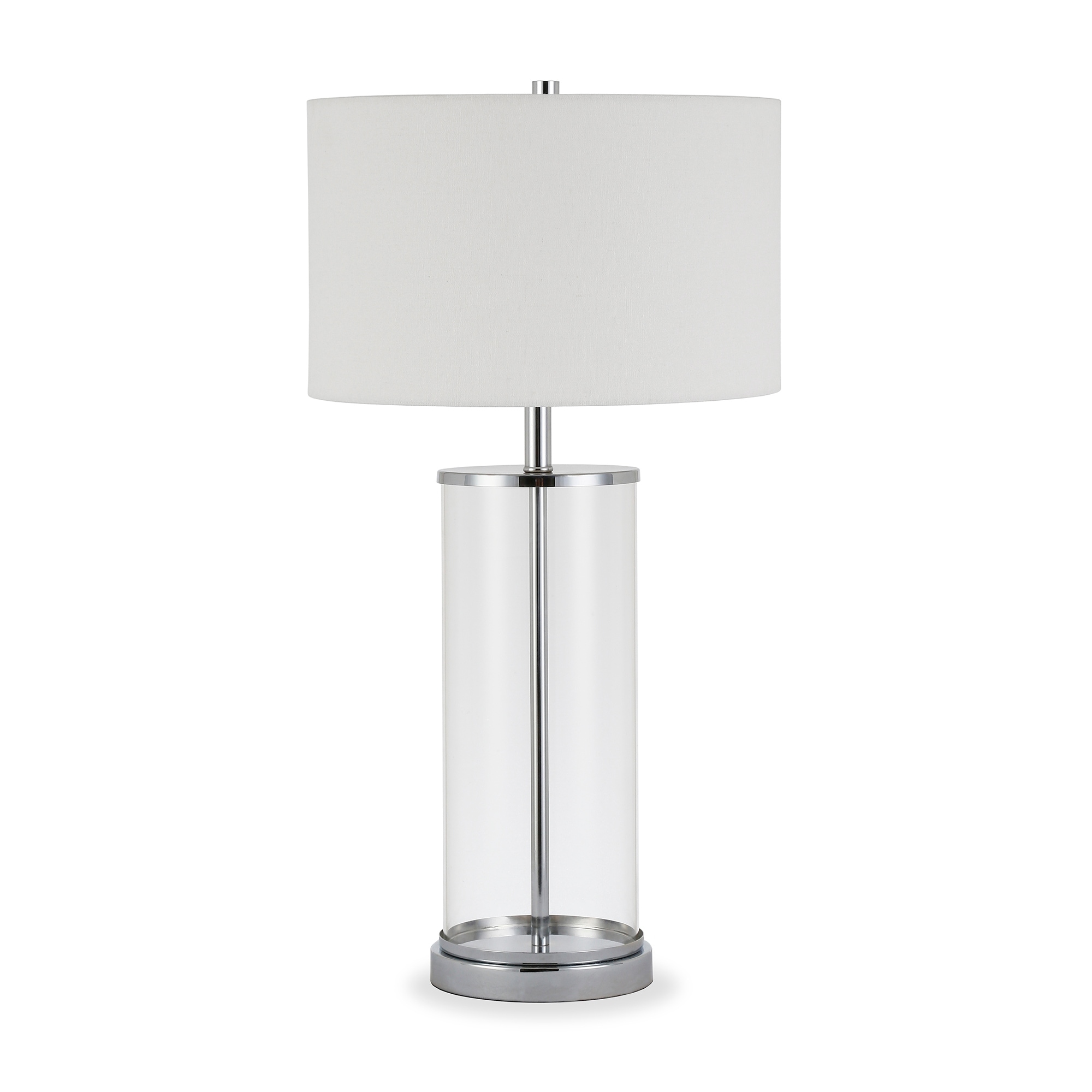 Rowan 28" Tall Table Lamp with Fabric Shade - 28" Tall