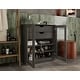preview thumbnail 43 of 47, Palace Imports 100% Solid Wood Short Clear Glass Bathroom Storage Cabinet with 2 Drawers, 32" W x 35.75" H