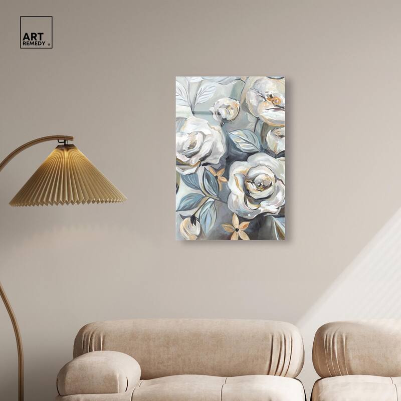 Grey Delight Acrylic by Art Remedy, Ready to Hang