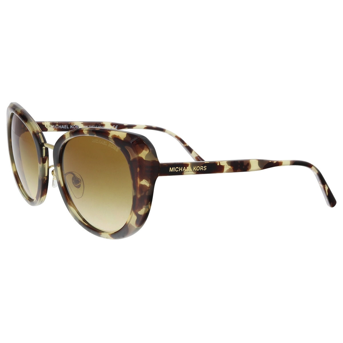 Shop Michael Kors Mk2062 33232l Tokyo Tortoise Cat Eye Sunglasses