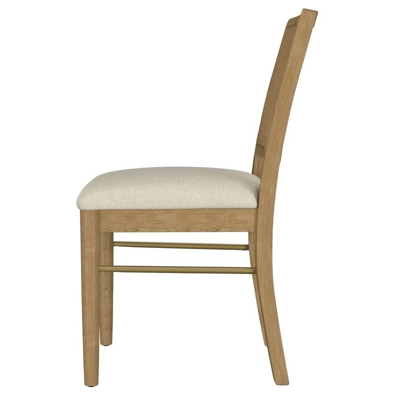 Benson Sand Wash Cane Dining Side Chair (Set of 2)