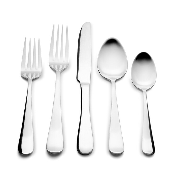 Roberts & Belk Jefferson Stainless Steel Flatware Set - Bed Bath