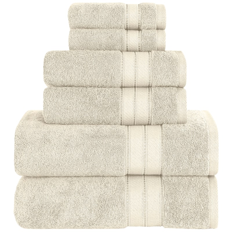 Modern Threads 6-Piece SpunLoft Towel Set