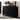 3 Tier 6 Drawers Dresser in Black
