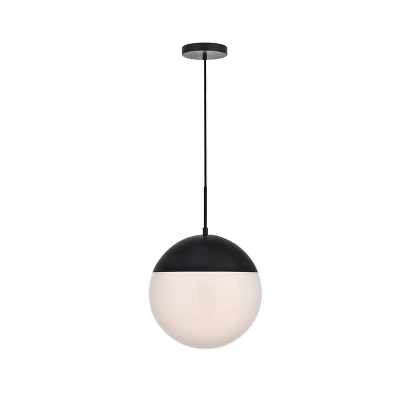 1-Light Pendant with 14 inch Frosted White Glass