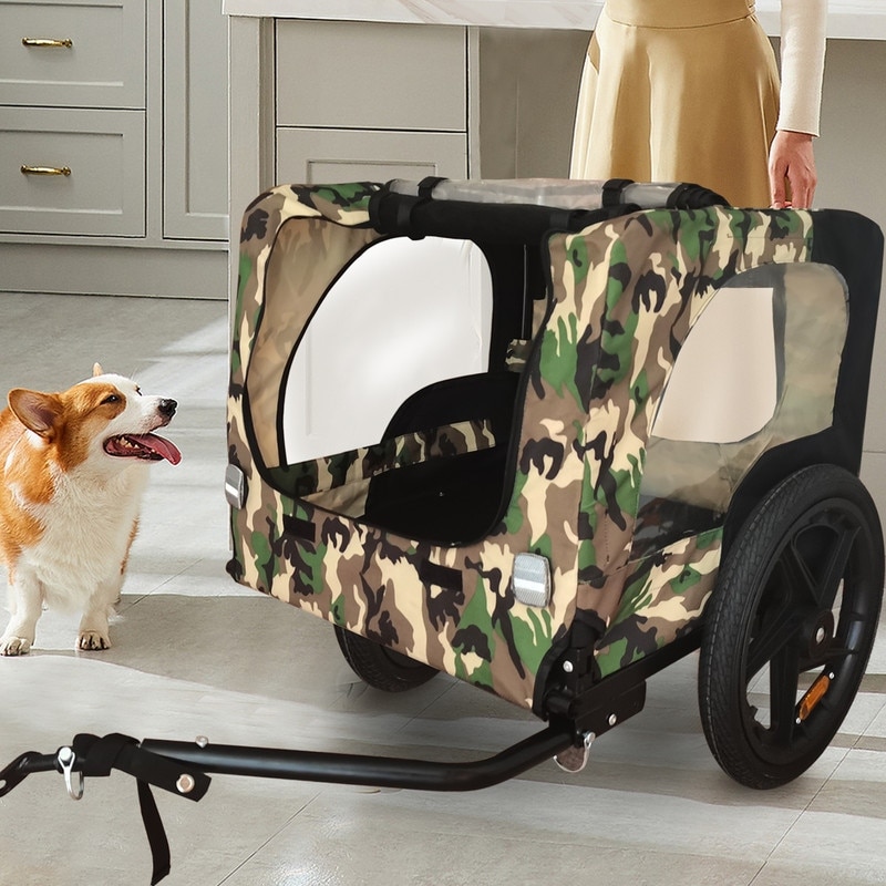 Outdoor Heavy Duty Foldable Utility Pet Stroller For Small and
