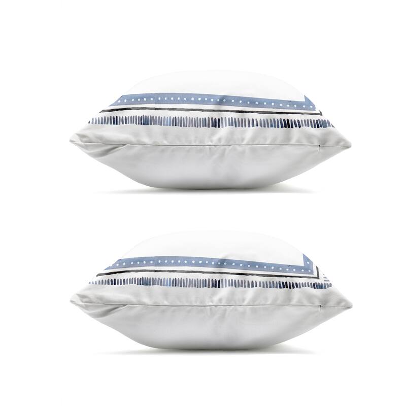 Stupell Maritime Coral Tendrils Printed Outdoor Throw Pillow Design by Lanie Loreth (Set of 2)