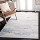preview thumbnail 10 of 38, SAFAVIEH Handmade Abstract Mahmooda Contemporary Wool Rug 2' x 3' - Ivory/Blue - Rectangle
