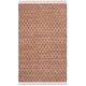 preview thumbnail 68 of 84, SAFAVIEH Handmade Cape Cod Zinca Coastal Jute Tassel Rug 5' x 8' - Rust/Natural - Rectangle