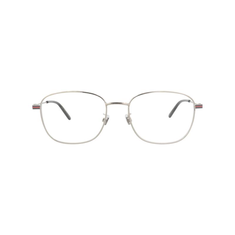 Gucci Square-Frame Metal Optical Frames