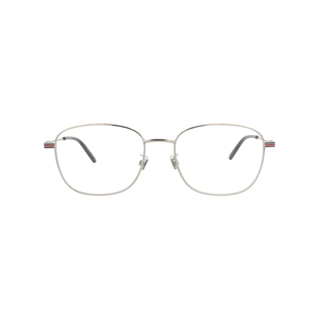 Gucci Square-Frame Metal Optical Frames