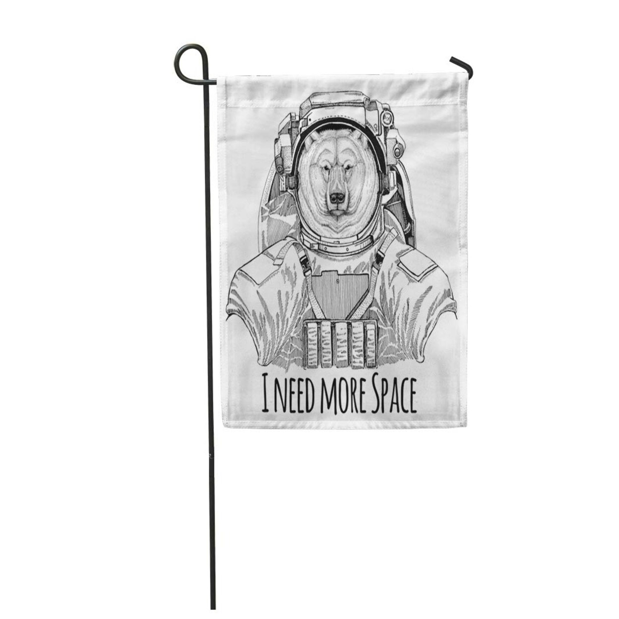 Shop Polar Bear Wearing Space Suit Wild Astronaut Spaceman Galaxy Exploration Garden Flag Decorative Flag House Banner 12x18 On Sale Overstock 31384211