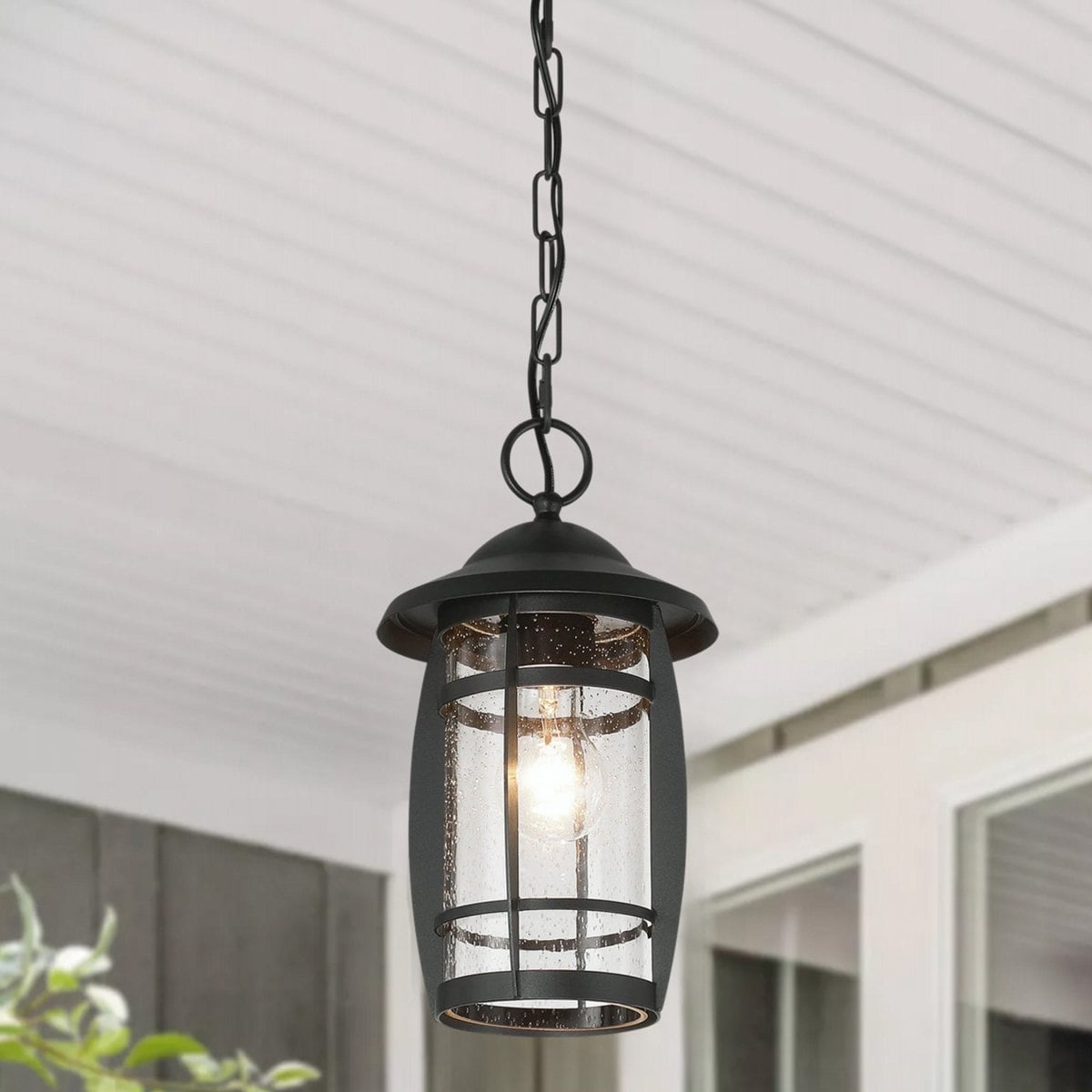 Acroma 1 - Light Outdoor Hanging Lantern Outdoor Chandelier - 1-light