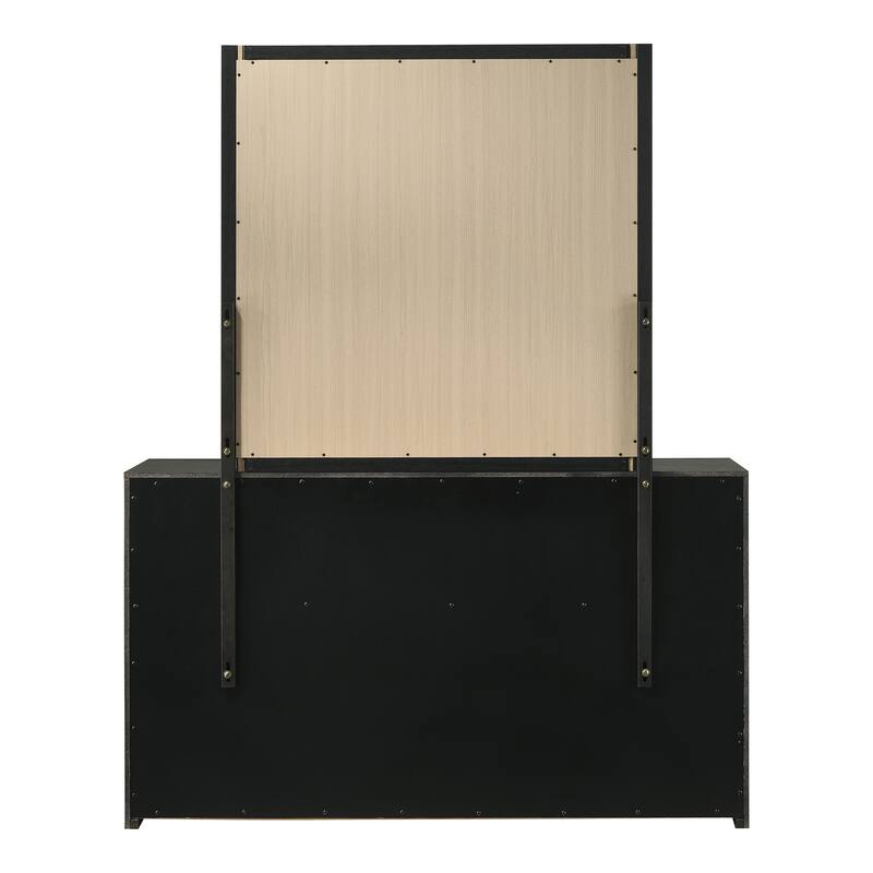 Furniture of America Merro Modern 6-Piece Solid Wood Bedroom Set