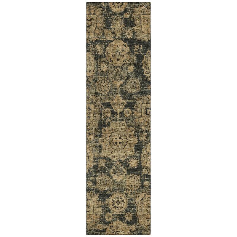 Machine Washable Indoor/ Outdoor Chantille Vintage Persian Rug