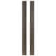 preview thumbnail 1 of 0, Taylor 76" Wide Farmhouse Full Size Bed Rails, Dusk Gray