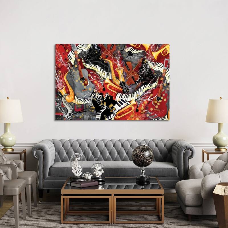 iCanvas "Music Jam" by Juleez Canvas Print