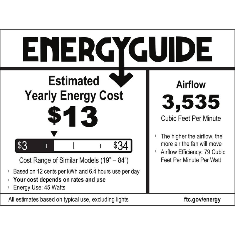 Hunter 52" Mosley Outdoor Ceiling Fan and Wall Control, Damp Rated - Industrial, Modern, Transitional