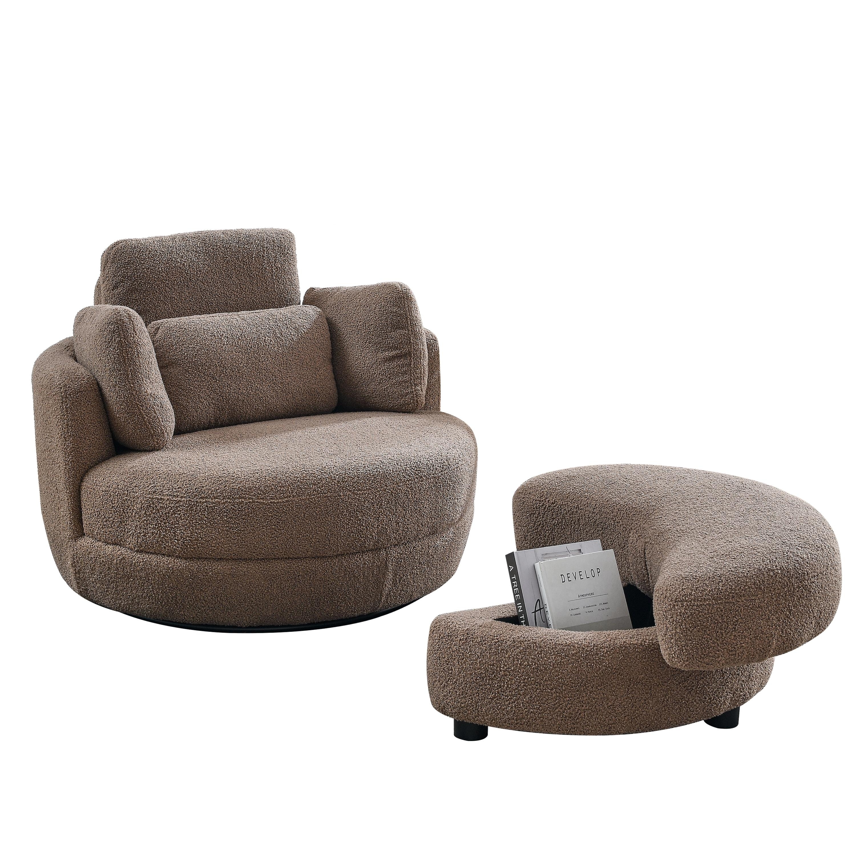 Circle barrel 2025 chair